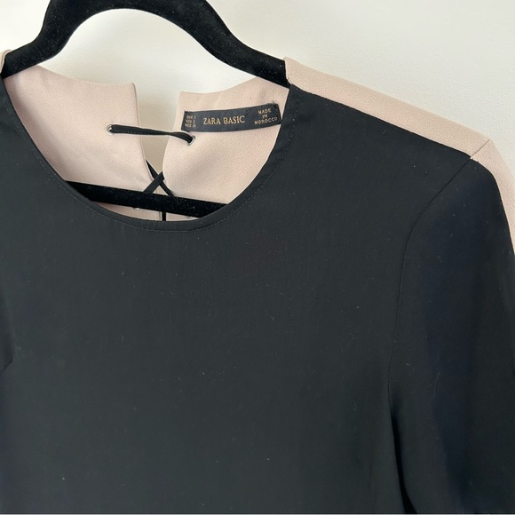 Colour Block Short Sleeve Dress - Picture 5 of 7